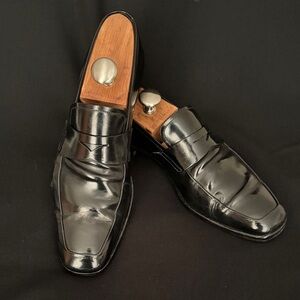 PRADA Patent Leather Dress Loafers